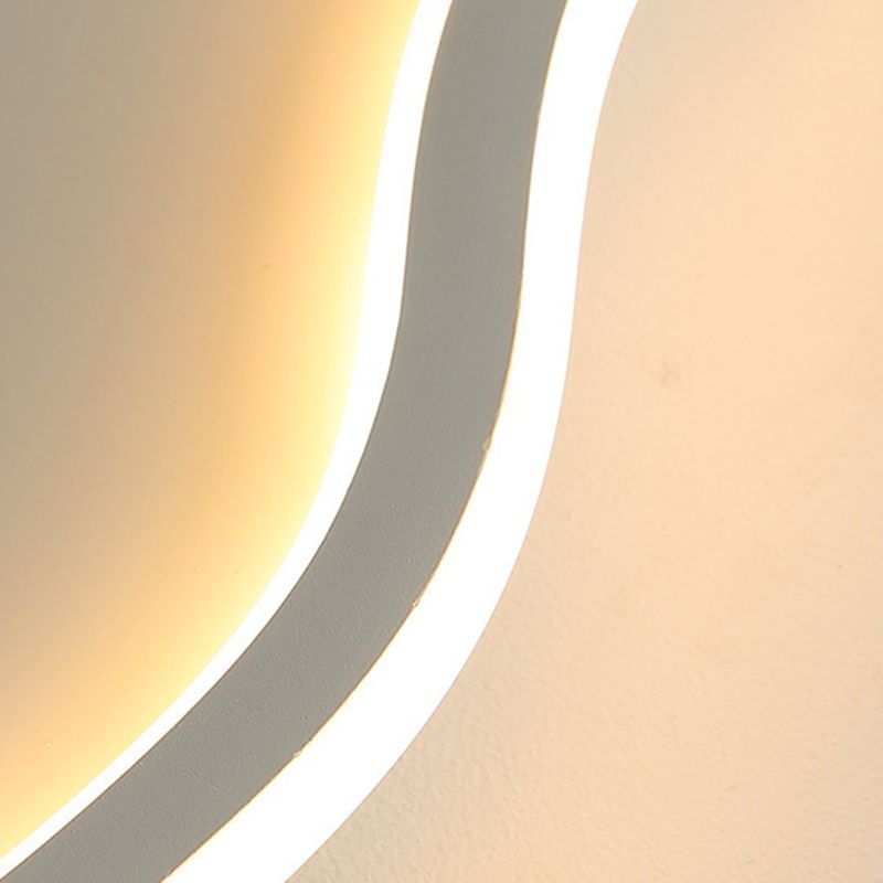 Quinn Design Wolk LED Plafondlamp Metaal/Acryl Wit/Zwart Slaap/Woon/Eetkamer