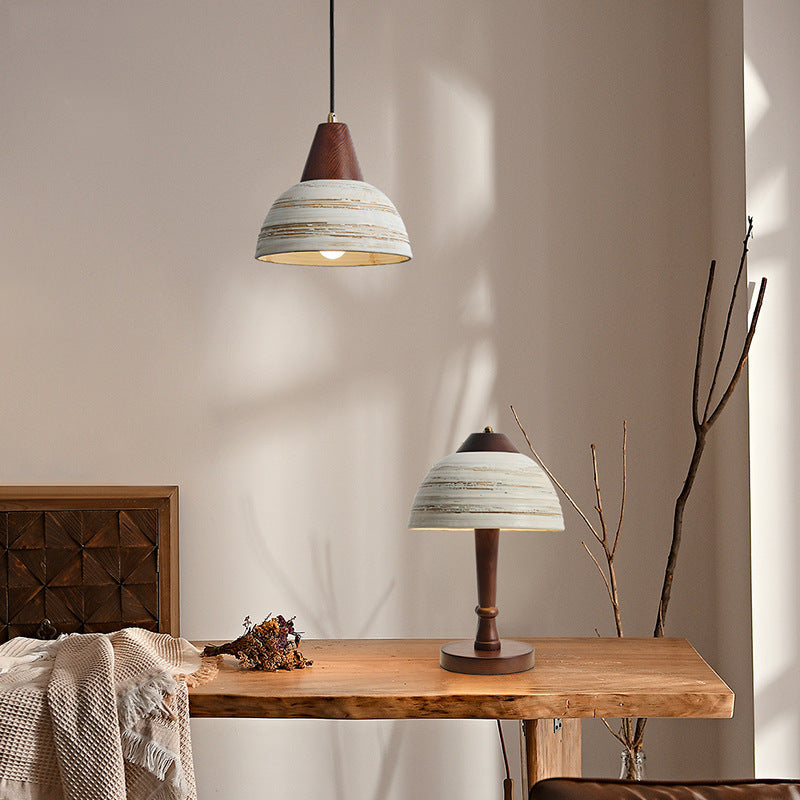 Ozawa Scandinavisch LED Hanglampen Metaal/Céramique/Hout Slaapkamer