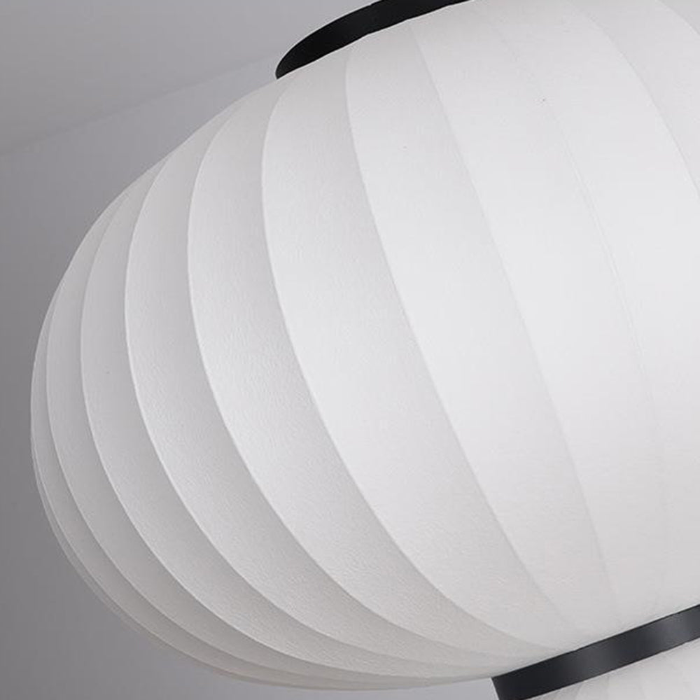 Renée Moderne LED Hanglamp Metaal/Kunstzijde Wit/Zwart Slaap/Woon/Eetkamer