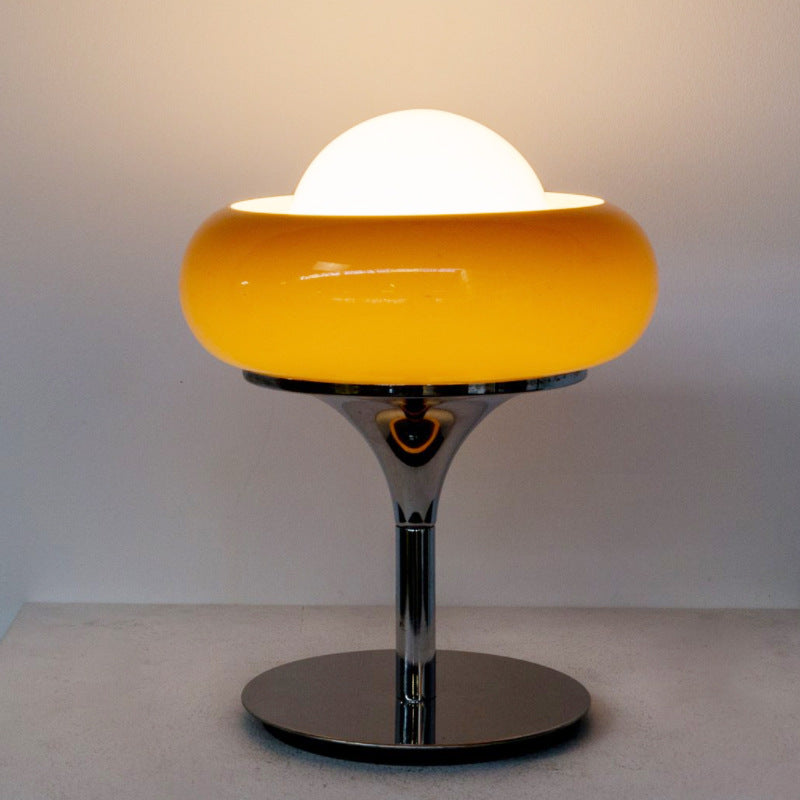 Morandi Moderne Hoge Vloerlamp Van Gebrandschilderd Glas/Metaal Woonkamer