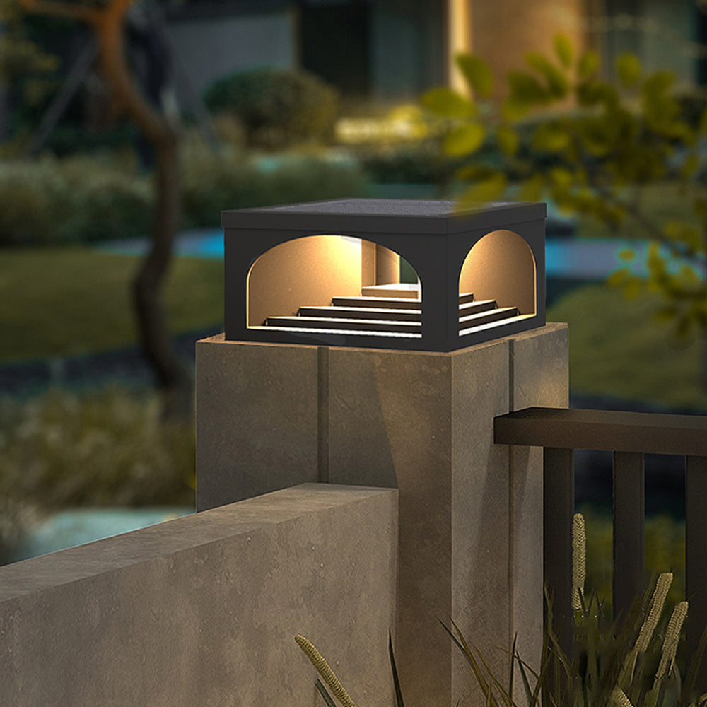 Riley Moderne Design LED Buitenlamp Metaal Zwart Buiten Tuin