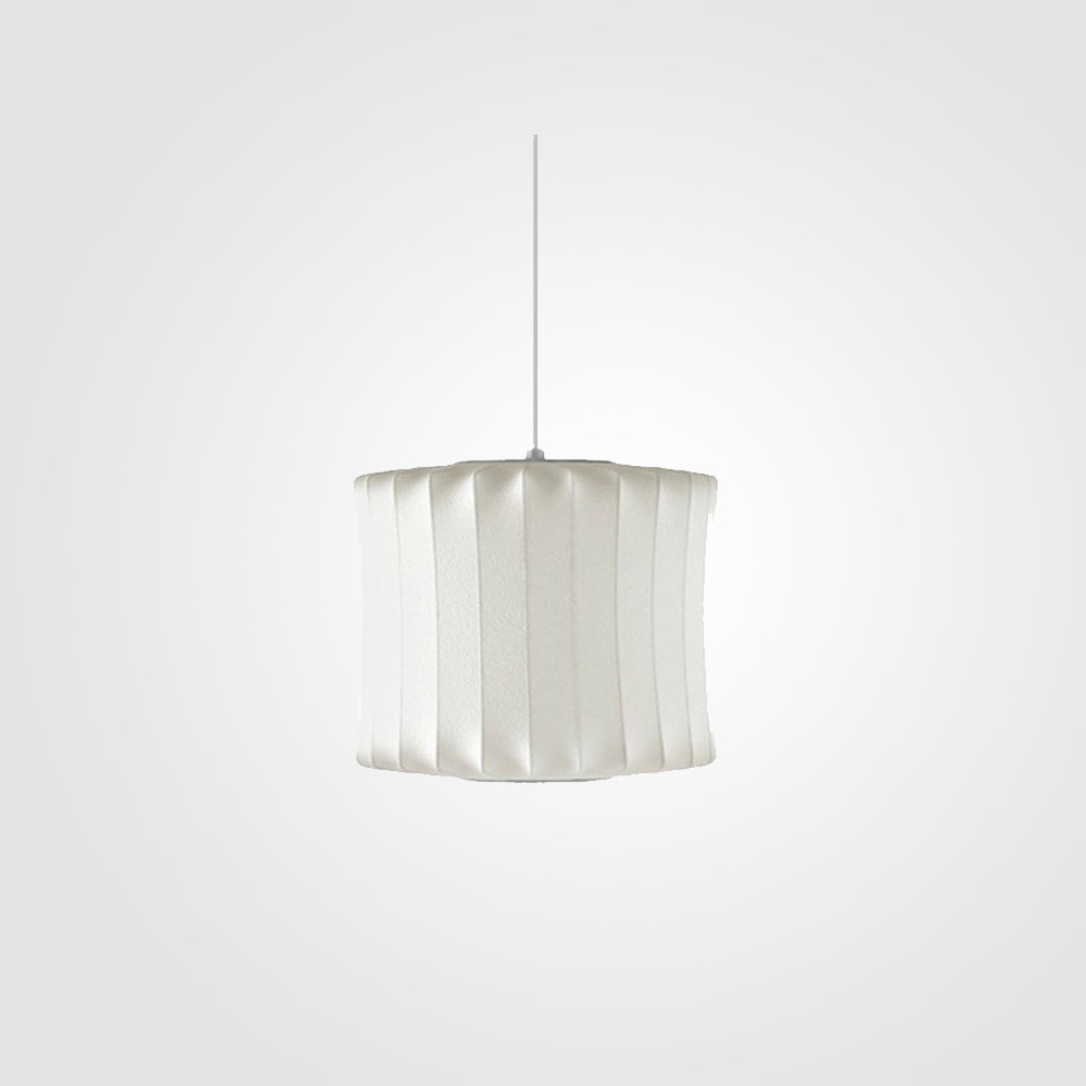 Renée Moderne LED Hanglamp Metaal/Kunstzijde Wit Slaap/Woon/Eetkamer