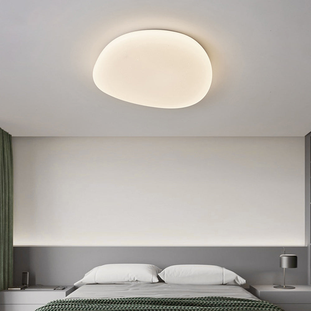 Quinn Moderne Ronde LED Plafondlamp Metaal/PE Wit Slaap/Woon/Eetkamer