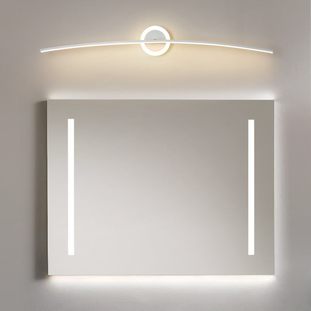 Leigh Moderne Lineair/Ronde LED Wandlamp Metaal/Silicone Wit Slaap/Woon/Eetkamer