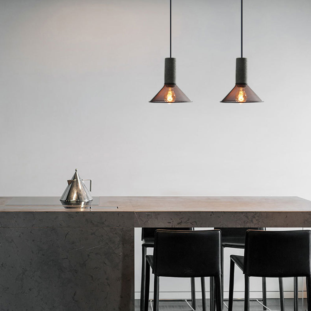 Zaid Industriële Design Cilindervormige Hanglamp Cement/Metaal/Steen Eetkamer/Bar