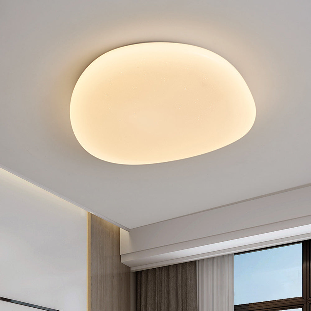 Quinn Moderne Ronde LED Plafondlamp Metaal/PE Wit Slaap/Woon/Eetkamer