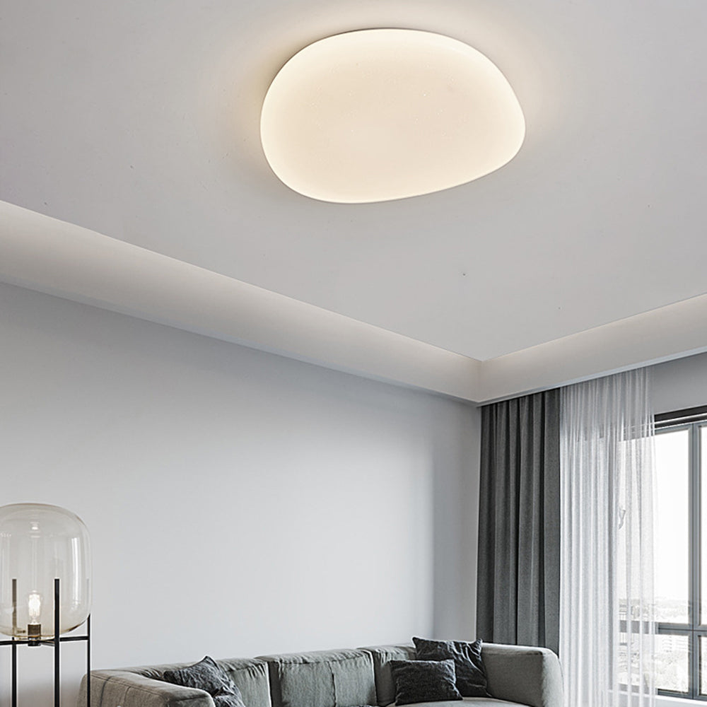 Quinn Moderne Ronde LED Plafondlamp Metaal/PE Wit Slaap/Woon/Eetkamer