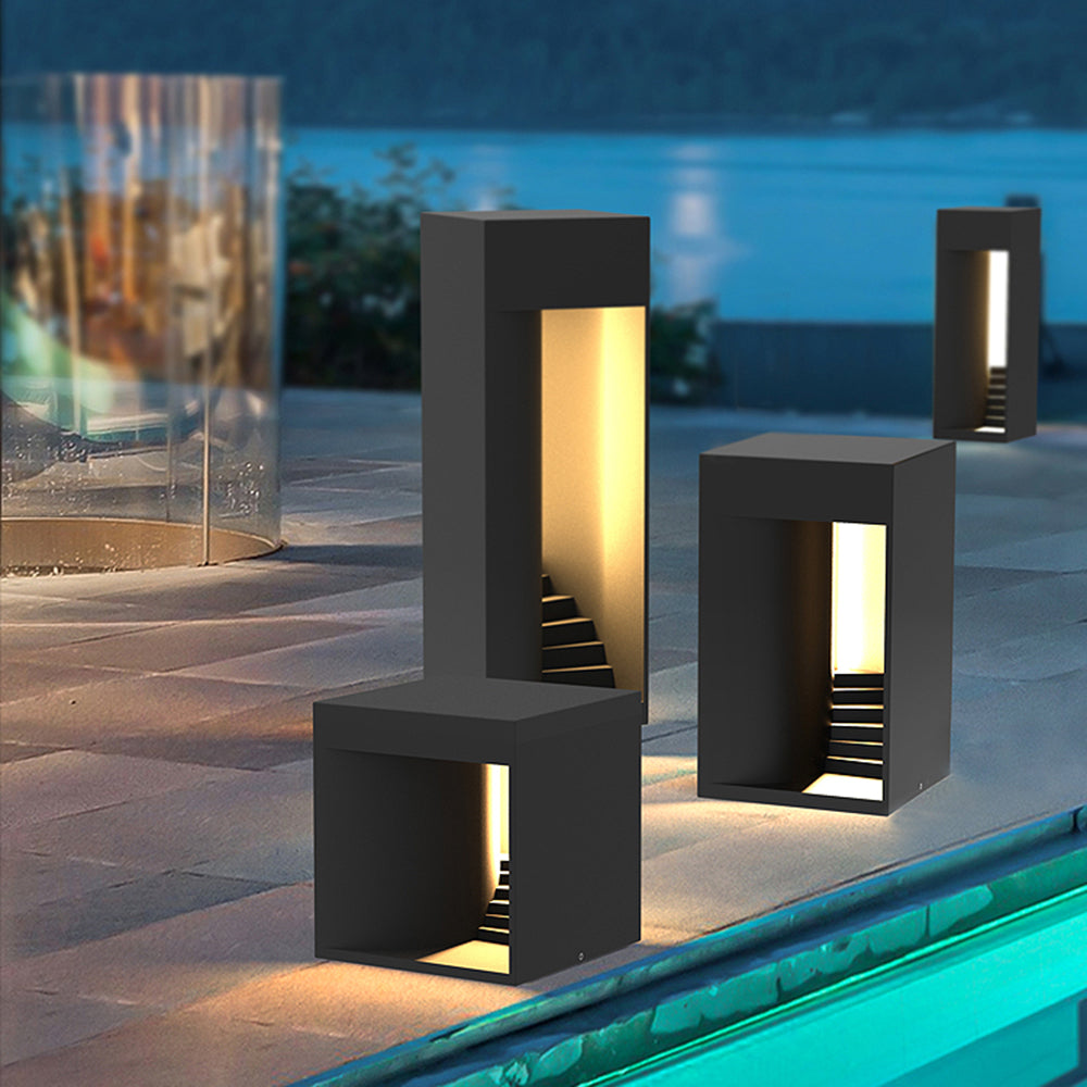 Orr Moderne Design LED Buitenlamp Metaal Zwart/Wit Buiten