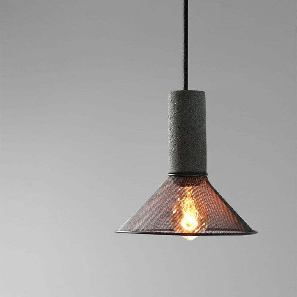 Zaid Industriële Design Cilindervormige Hanglamp Cement/Metaal/Steen Eetkamer/Bar