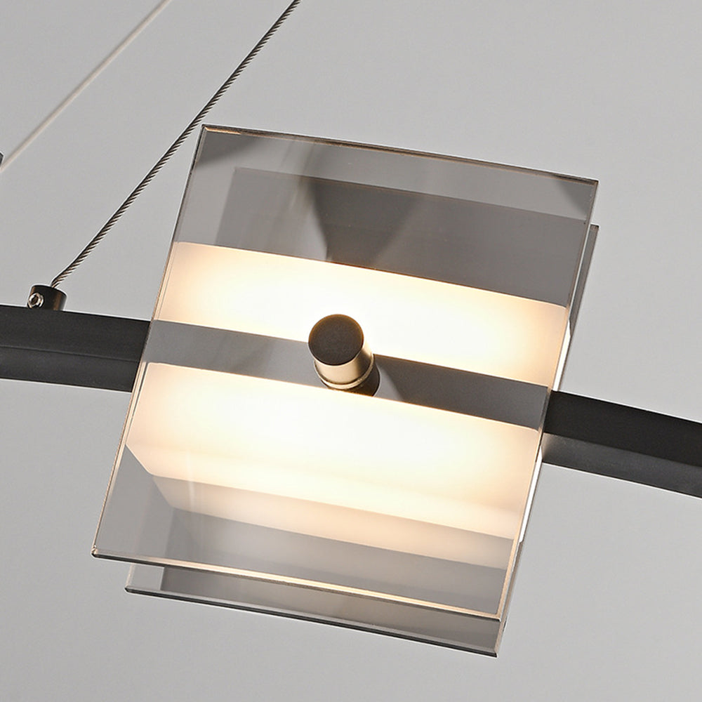 Evette Moderne Design LED Minimalistische Ring Hanglamp Metalen/Glas Zwart/Goud Slaap/Eetkamer