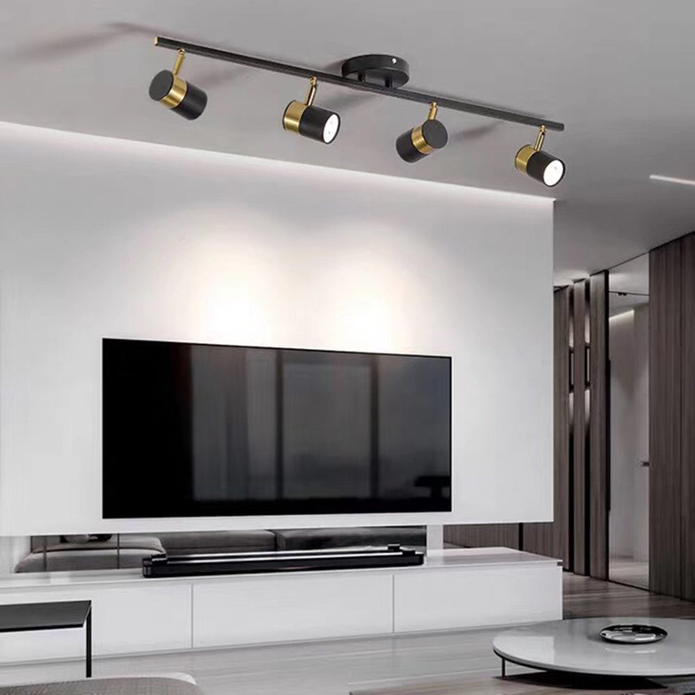 Evette Moderne Design LED Halve Inbouw Plafondlamp Metaal Kleurtemperatuur Omschakelbaar Slaap/Eetkamer
