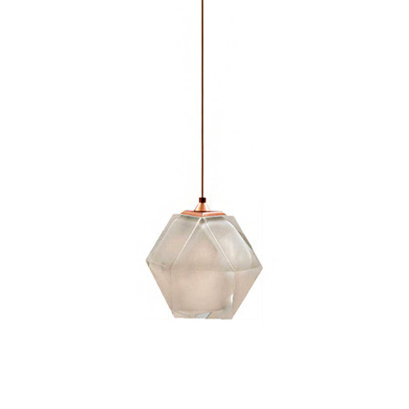 Hailie Polyhedron LED Hanglamp Metaal Glas Slaapkamer Eetkamer