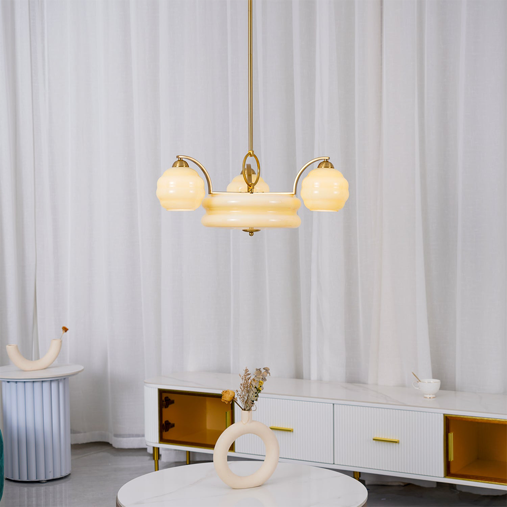 Valentina Luxurious Hanglampen Metaal Glas Slaapkamer Woonkamer