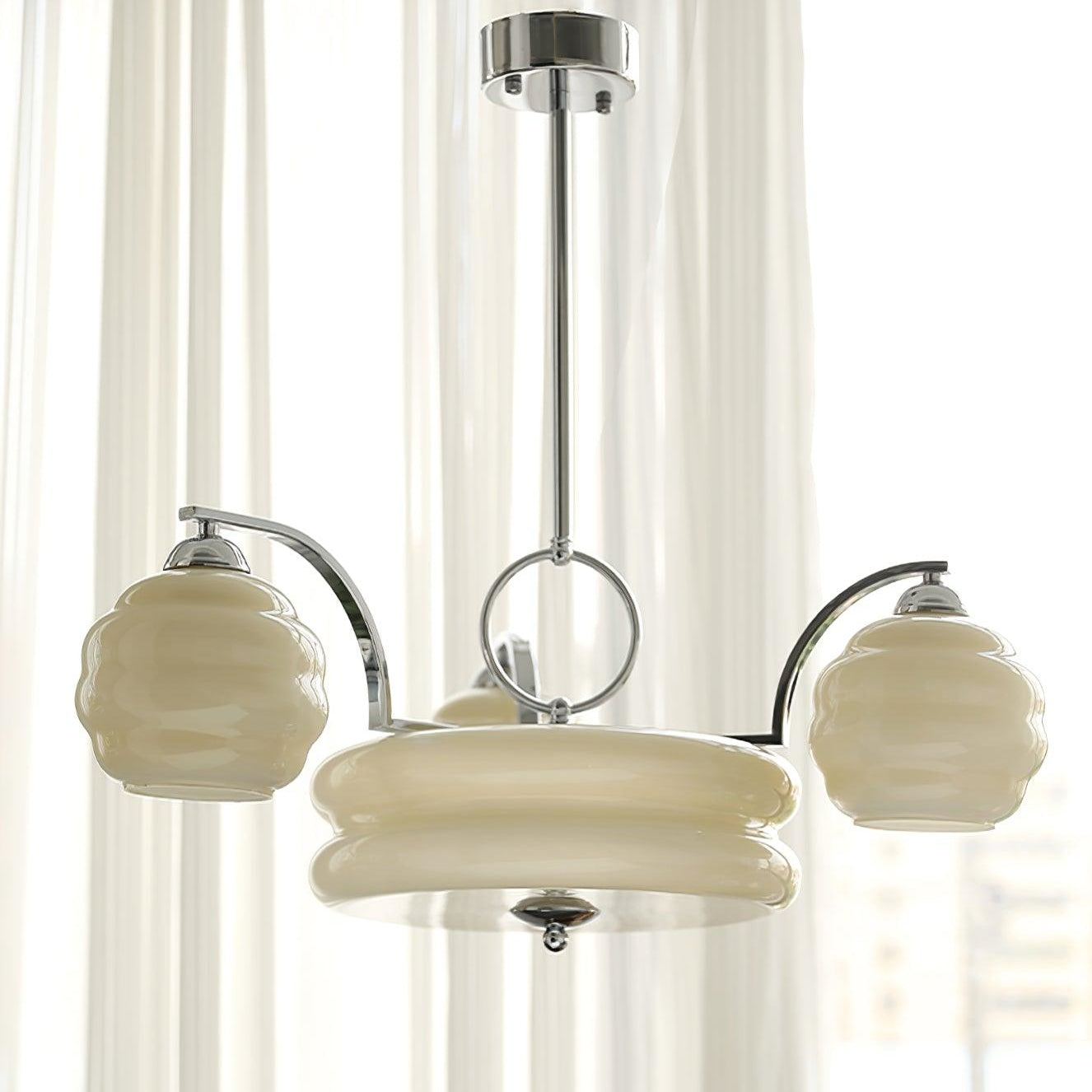 Valentina Luxurious Hanglampen Metaal Glas Slaapkamer Woonkamer