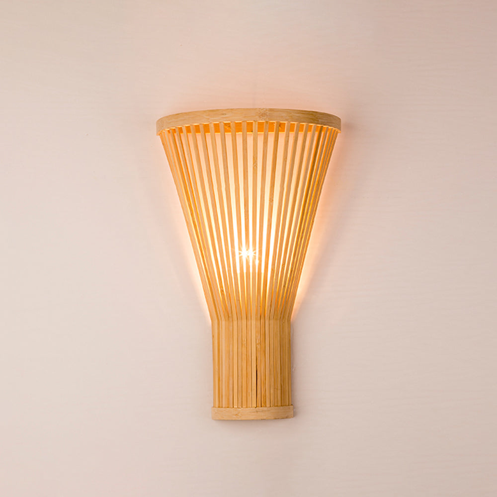 Muto Moderne Design Led Wandlamp Nachtkastje Rotan/Acryl Woonkamer/Eetkamer/Slaapkamer