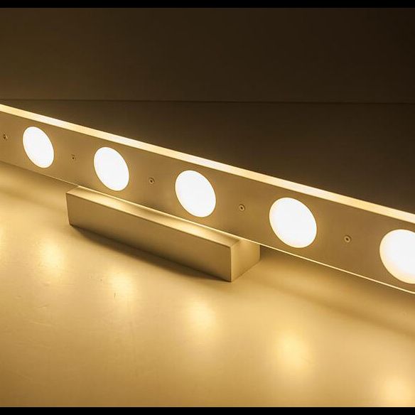 Leigh Moderne Elliptische LED Wandlamp Metaal/Acryl Wit Slaap/Woon/Badkamer