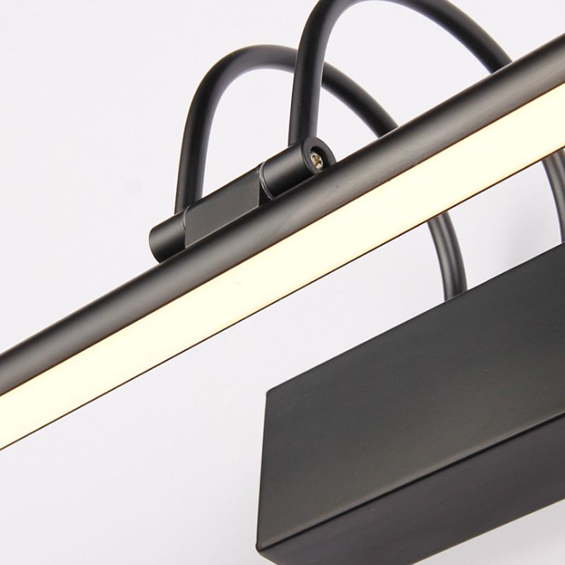 Leigh Moderne Lineair LED Wandlamp Metaal/Acryl Zwart Slaap/Woon/Badkamer