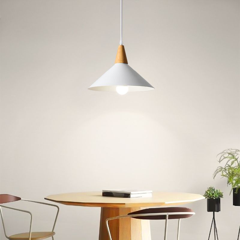 Morandi Design Hanglamp Metaal Inheemse Hout Eetkamer