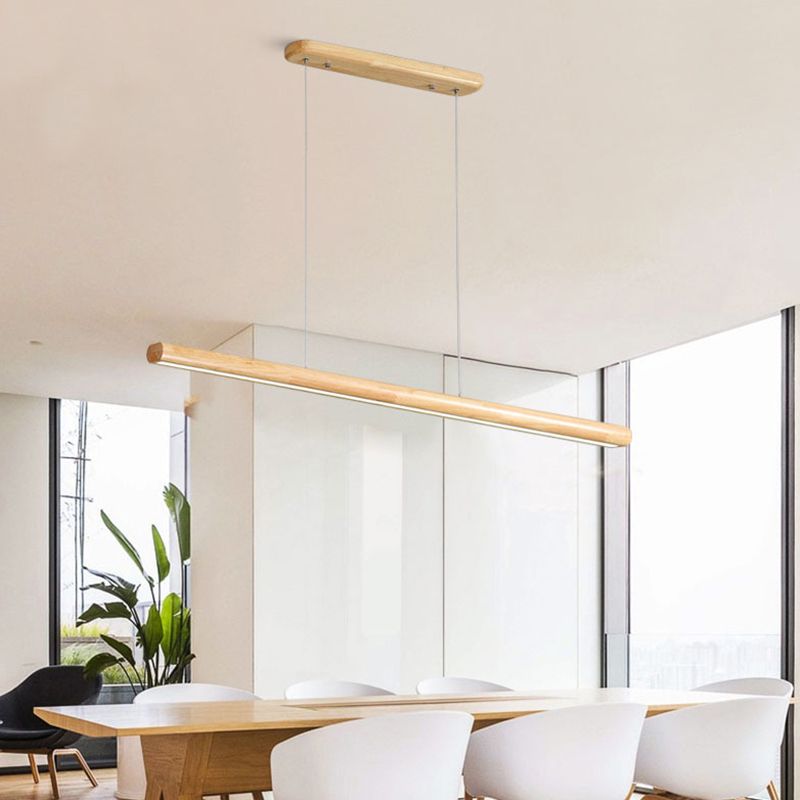 Ozawa Moderne Design LED Hanglamp Hout Woonkamer Slaapkamer