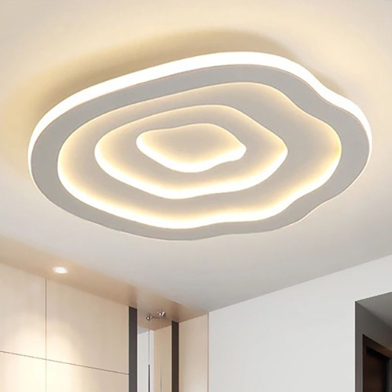 Quinn Moderne Design LED Plafondlamp Glas Slaapkamer Woonkamer