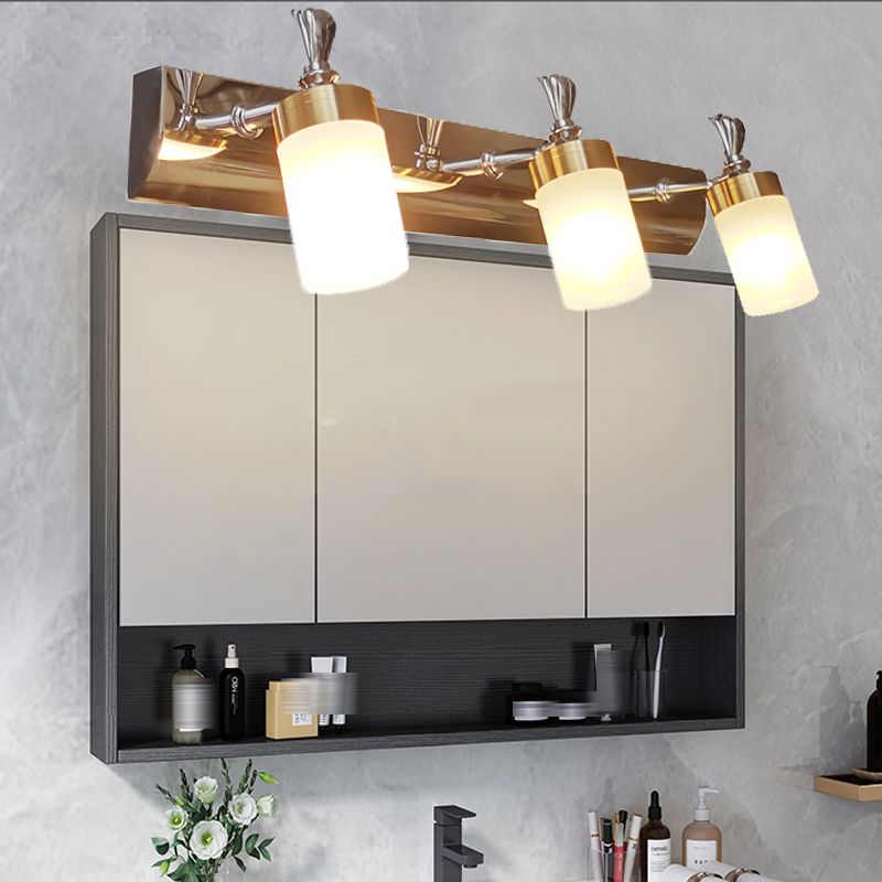 Leigh Moderne Cilinder LED Wandlamp Metaal/Acryl Silver Slaap/Woon/Badkamer