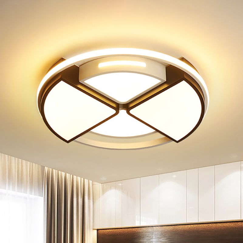 Quinn Moderne Design LED Plafondlamp Wit Woonkamer Slaapkamer
