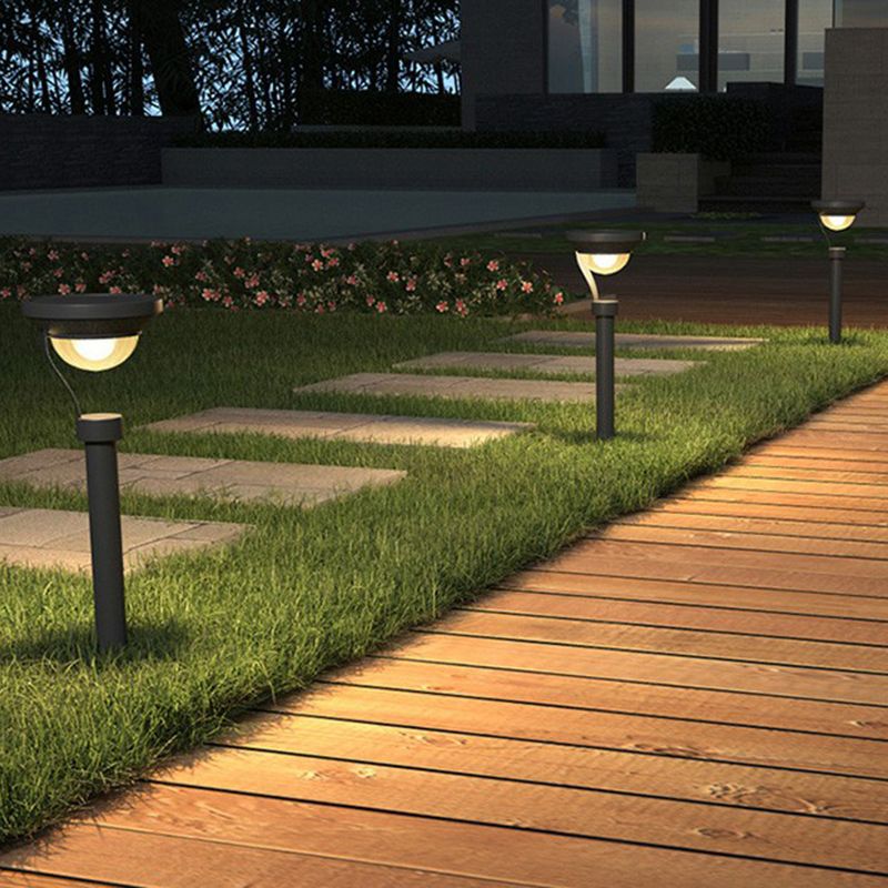 Pena Moderne LED Buitenlamp Grijs Metaal/Acryl Tuin/Stoeprand/Balkon