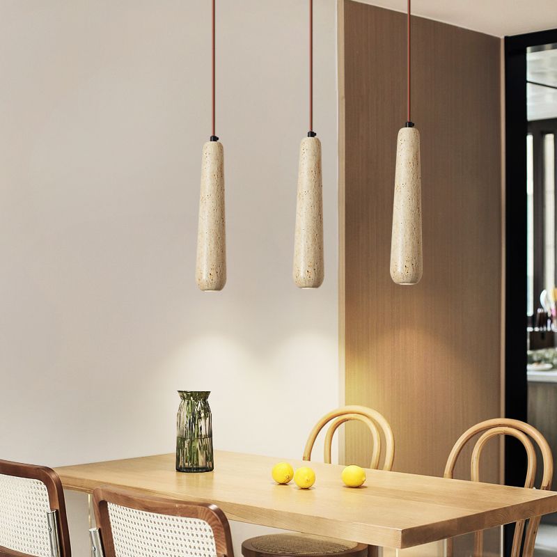 Ozawa Houten Hanglamp Design Hout/Steen Eetkamer
