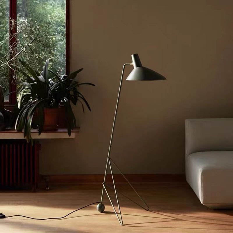 Salgado Moderne Design Minimalistische Geometrische Vloerlamp Zwart Driepoot Metalen Eetkamer/Woonkamer