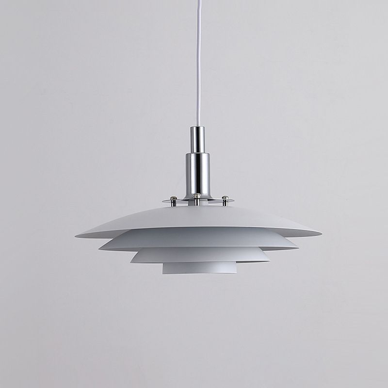 Morandi Moderne LED Hanglamp Zwart/Wit Metaal Eetkamer