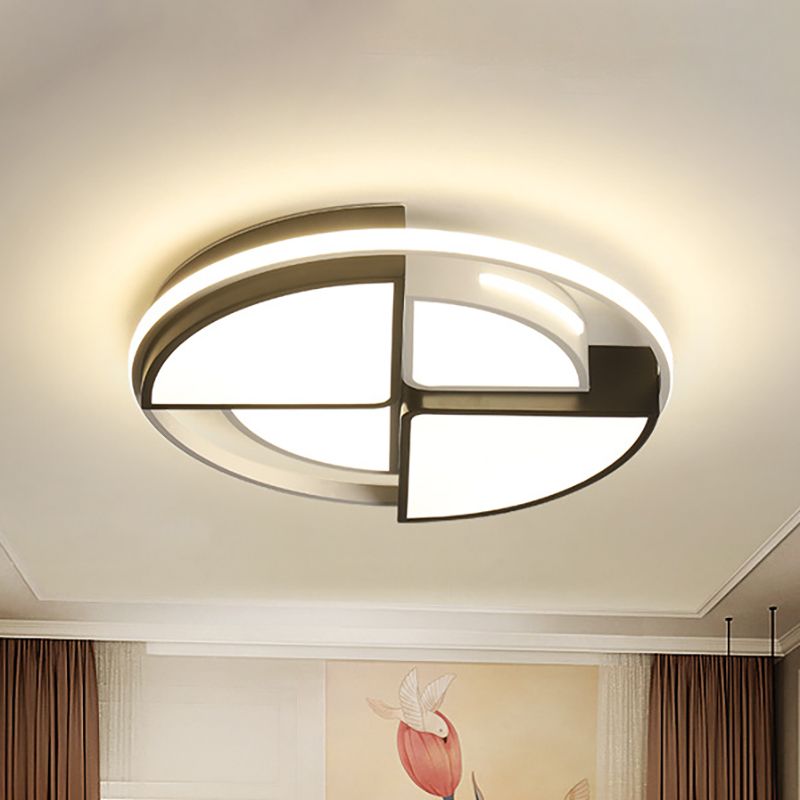 Quinn Moderne Design LED Plafondlamp Wit Woonkamer Slaapkamer