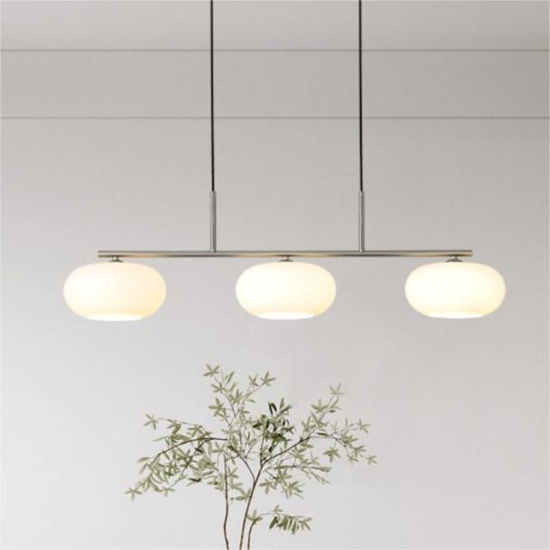 Hailie Moderne Bol LED Hanglamp Metaal/Glas Silver/Goud Slaap/Woon/Eetkamer