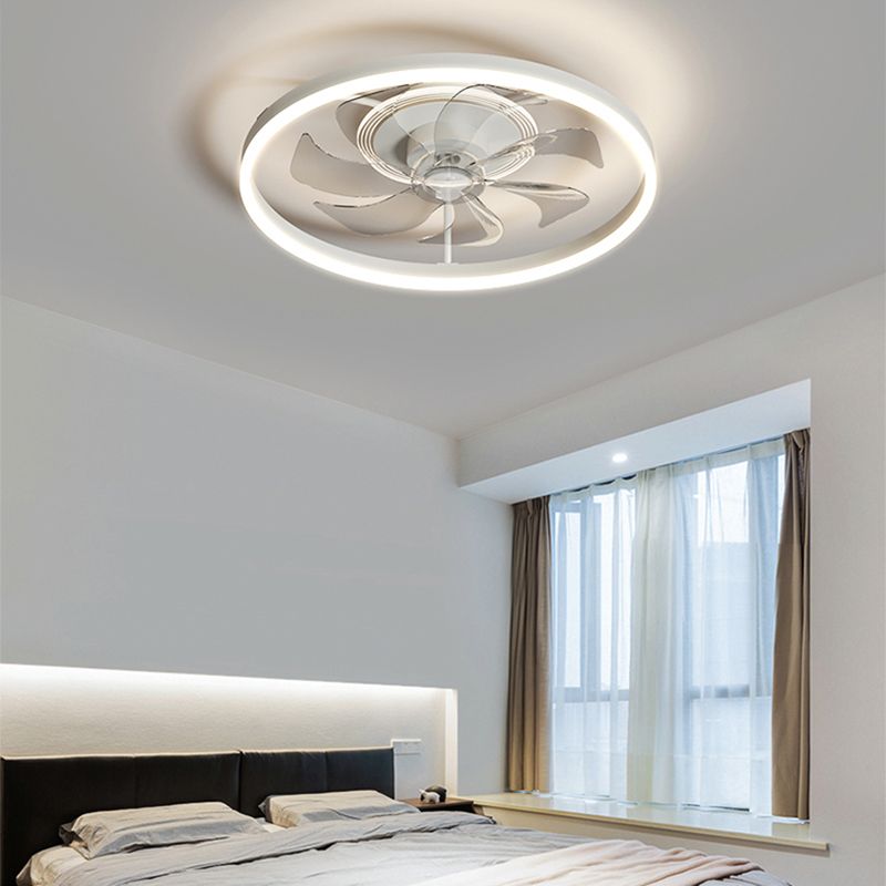 Kirsten Moderne Design LED Plafondventilator met Lamp Metaal/Acryl Woonkamer/Eetkamer