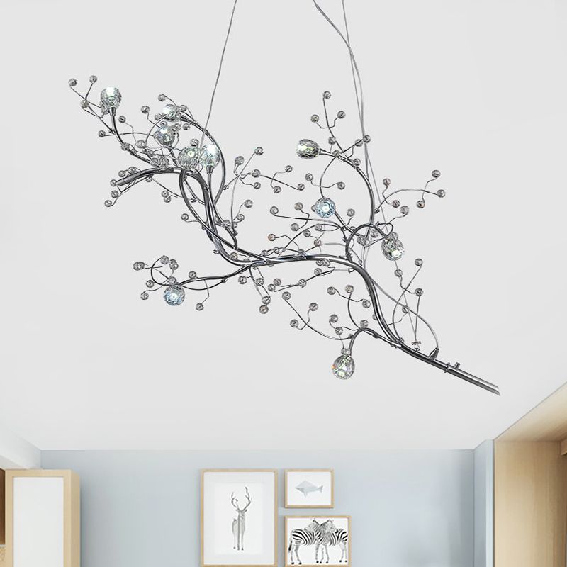 Olivia Moderne Design LED Hanglamp Blauw Woonkamer Keuken