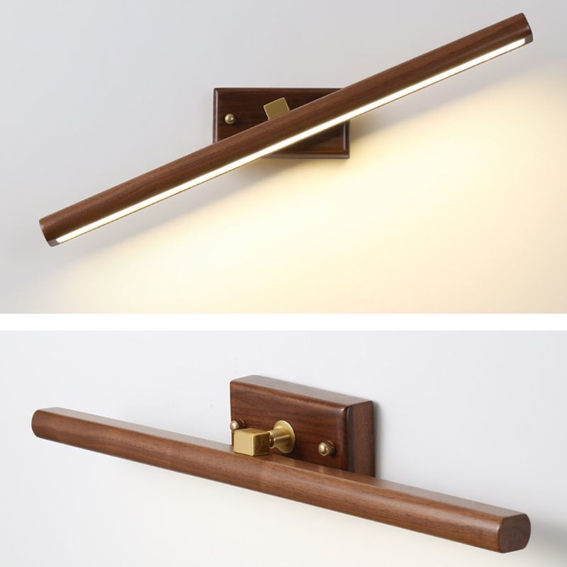 Ozawa Moderne Design LED Wastafel Draaibare Wandlamp Spiegel Hout Slaapkamer/Eetkamer/Woonkamer