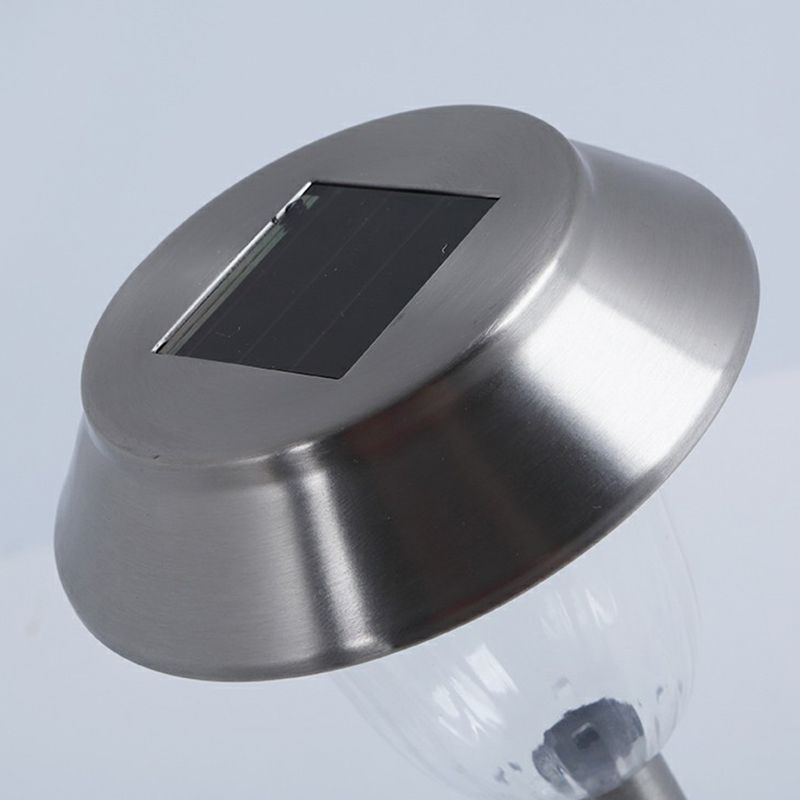Pena Design LED Buitenlamp Zilver Metaal/Acryl Tuin/Stoeprand/Balkon