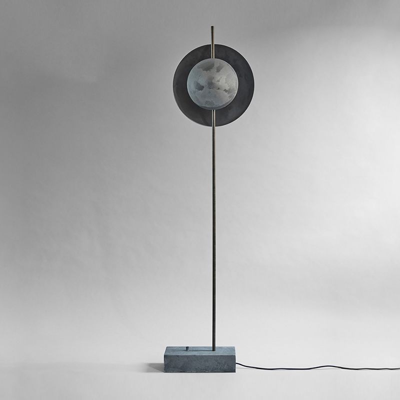 Salgado Moderne Design LED Vloerlamp  Halve Metalen Slaapkamer/Woonkamer