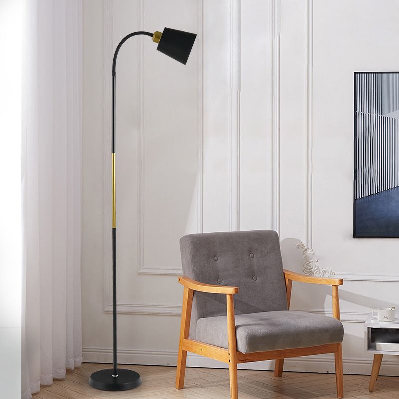 Morandi Moderne LED Vloerlamp Metaal Zwart/Wit/Goud Slaap/Woon/Eetkamer