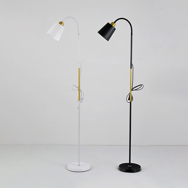 Morandi Moderne LED Vloerlamp Metaal Zwart/Wit/Goud Slaap/Woon/Eetkamer