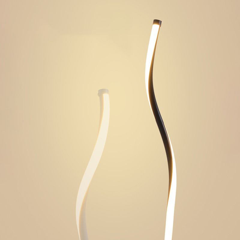 Louise Moderne Design Lineaire Vloerlamp Metalen Acryl Zwart/Wit Slaapkamer/Woonkamer
