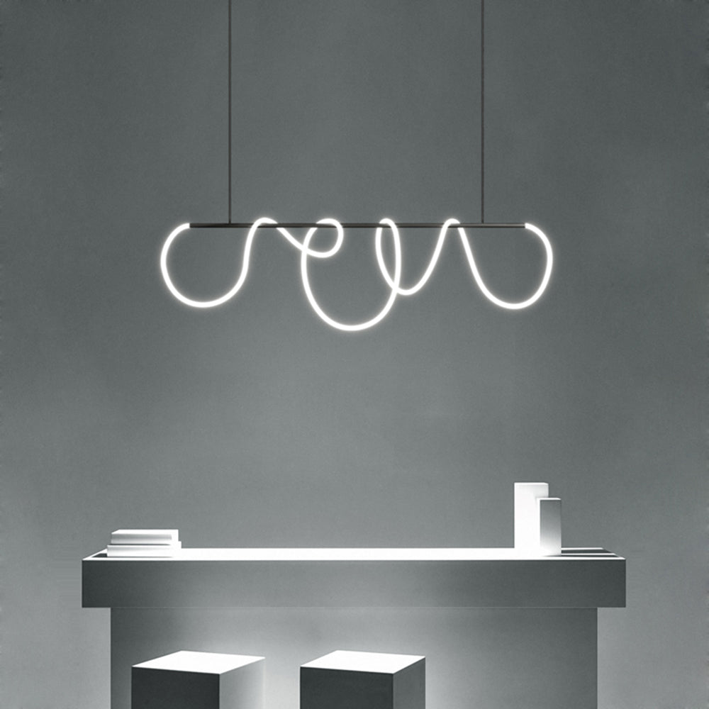 Edge Design LED Hanglamp Goud/Zwart Metaal Woonkamer/Slaapkamer