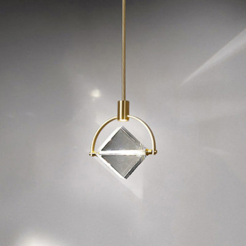 Kristy Moderne Luxe Geometrie Hanglamp Goud Metaal/Kristall Woon/Slaap/Eetkamer