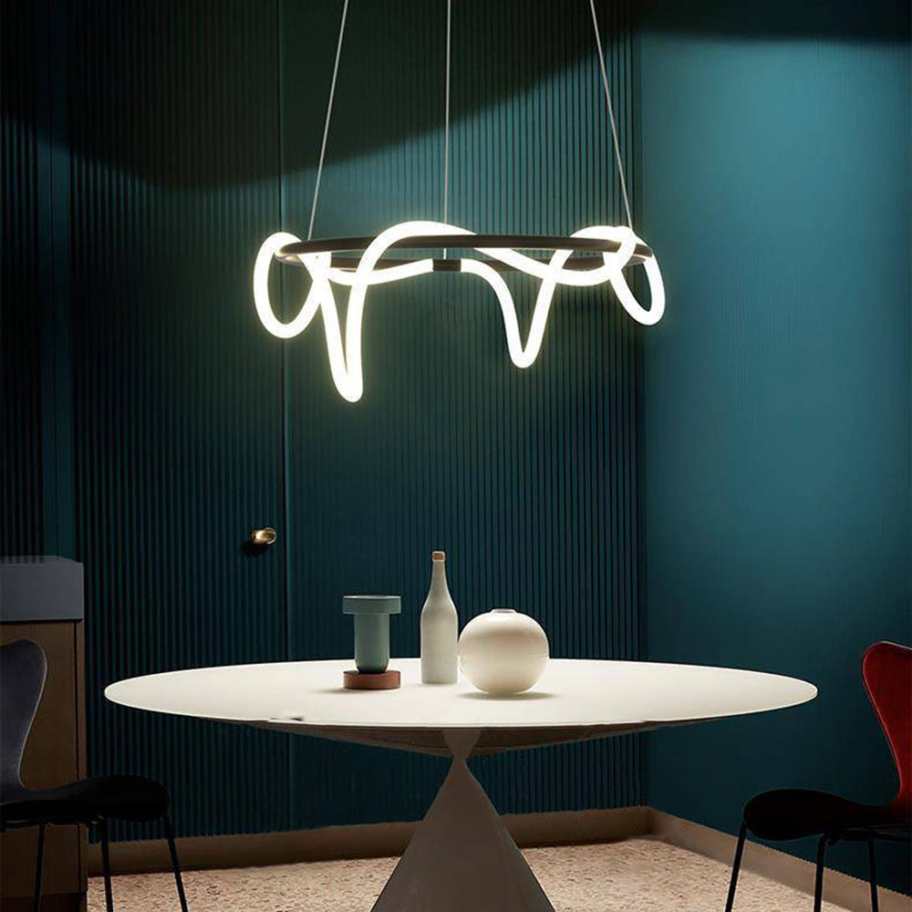 Edge Design LED Hanglamp Goud/Zwart Metaal Woonkamer/Slaapkamer