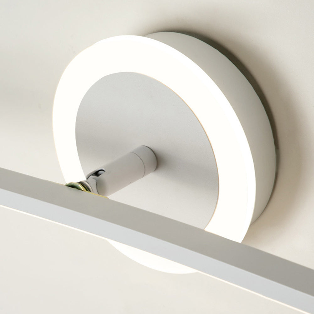 Leigh Moderne Lineair/Ronde LED Wandlamp Metaal/Silicone Wit Slaap/Woon/Eetkamer