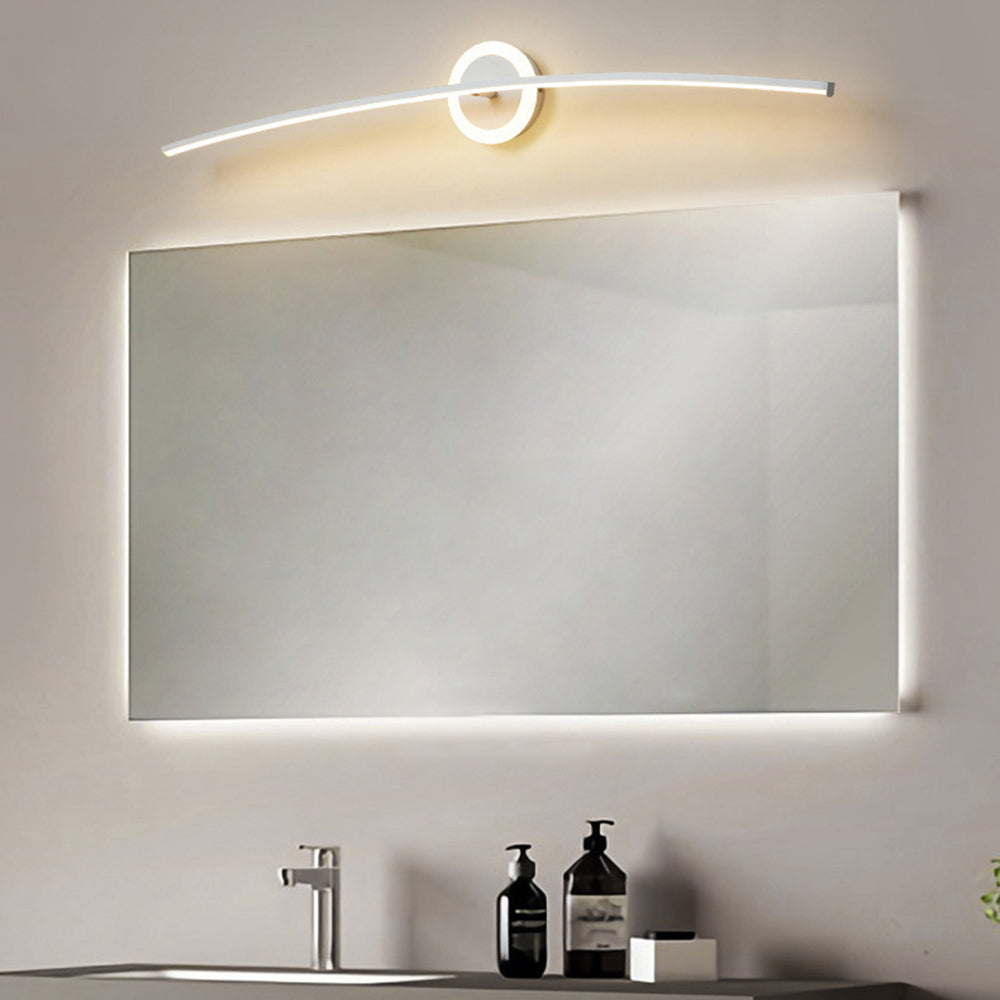 Leigh Moderne Lineair/Ronde LED Wandlamp Metaal/Silicone Wit Slaap/Woon/Eetkamer