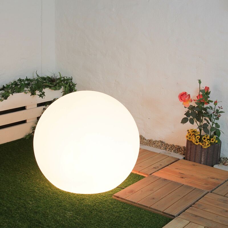 Valentina Moderne Buitenverlichting Globe LED Buiten Vloerlamp Acryl Tuin/Slaapkamer