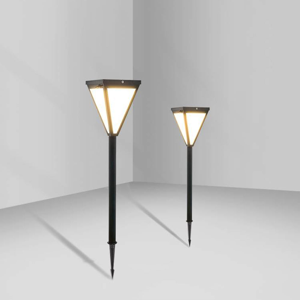 Orr Moderne Design LED Buitenlamp Metaal Acryl Zwart Buiten