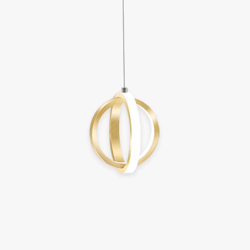 Lynch Moderne Design LED Hanglamp Bolvormig Metaal Zwart/Goud Keuken/Slaapkamer/Eetkamer/Woonkamer