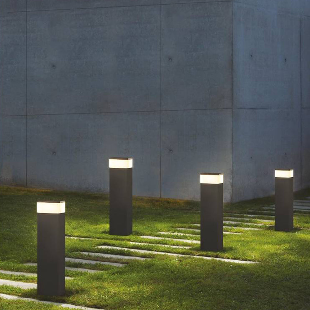 Orr Industrie Design LED Buitenlamp Rechthoekig Metaal Buiten