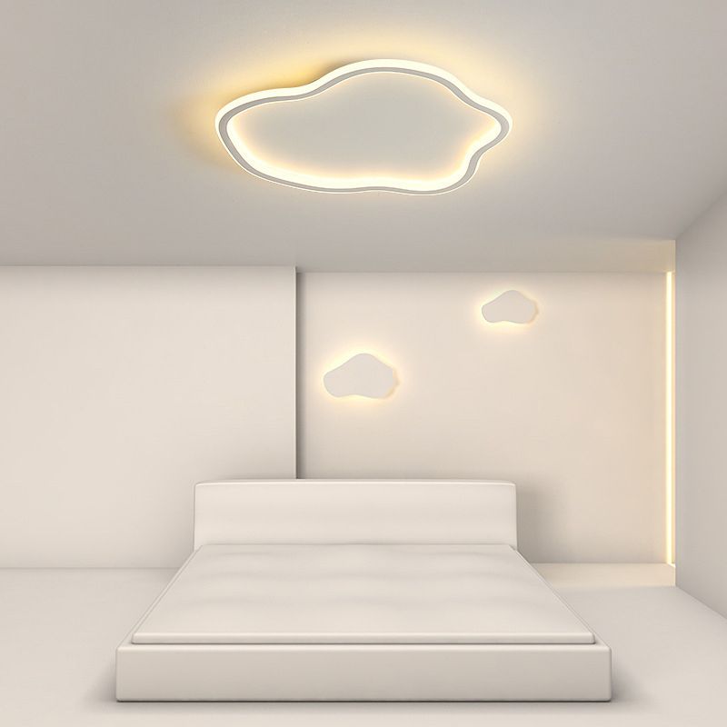 Quinn Design Wolk LED Plafondlamp Metaal/Acryl Wit/Zwart Slaap/Woon/Eetkamer